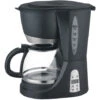 Cafetière Numérique Programmable Jusqu'à 12 Tasses 800W En Verre Noir 1 Cafetière Numérique Programmable Jusqu'à 12 Tasses 800W En Verre Noir -Machine À Café 28637063 1