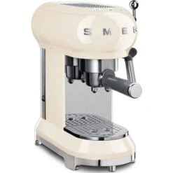 SMEG Machine A Cafe Expresso Annees 50, Creme ECF01CREU