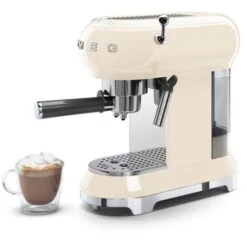 SMEG Machine A Cafe Expresso Annees 50, Creme ECF01CREU -Machine À Café 30928186 3