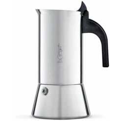 BIALETTI Bialetti Venus - 0,3 L - Noir - Acier Inoxydable - 6 Tasses - Acier Inoxydable - Venus Induction - CE (990001683/NW)