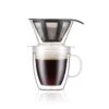 Bodum Cafetière Goutte à Goutte Avec Tasse Pour Over 35 Cl -Machine À Café 44268 05 01 b9f3a480e4