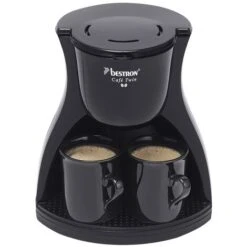Cafetière 2 Tasses 450w Noir. - Bestron - Acm8007be