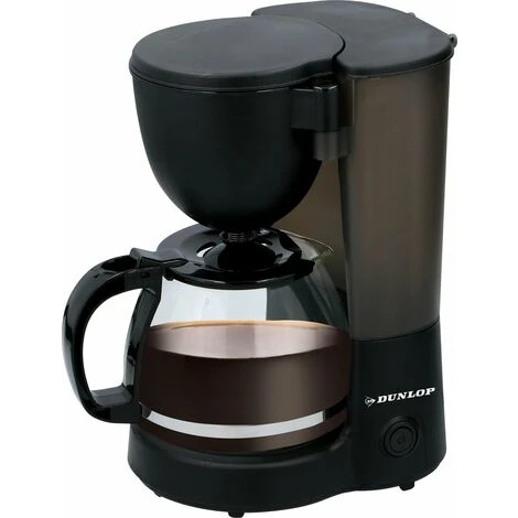 Dunlop - Cafetière à Filtre 1,25L 750 Watts Noire 3 Dunlop - Cafetière à Filtre 1,25L 750 Watts Noire