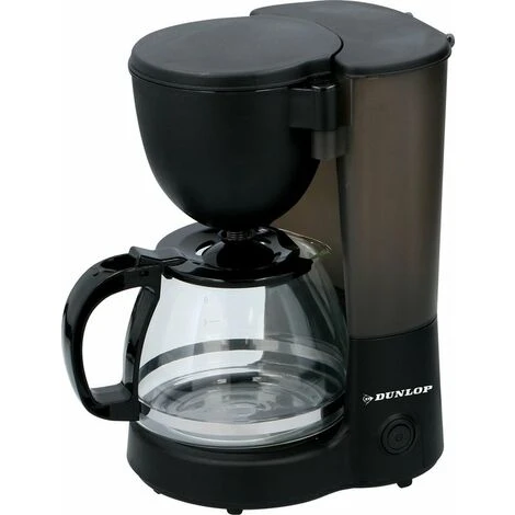Dunlop - Cafetière à Filtre 1,25L 750 Watts Noire 4 Dunlop - Cafetière à Filtre 1,25L 750 Watts Noire – Image 2