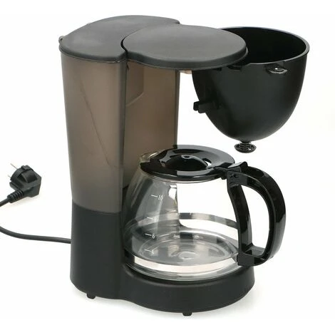 Dunlop - Cafetière à Filtre 1,25L 750 Watts Noire 7 Dunlop - Cafetière à Filtre 1,25L 750 Watts Noire – Image 5