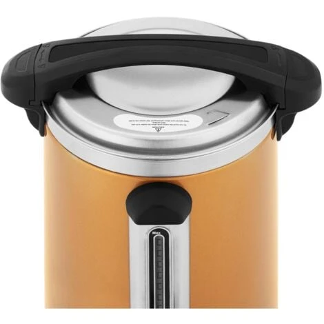 Machine À Café Filtre Pro Grande Cafetière Percolateur 6L Inox Robinet Or 4 Machine À Café Filtre Pro Grande Cafetière Percolateur 6L Inox Robinet Or – Image 2