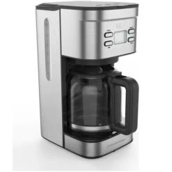 Cafetiere Filtre Programmable CONTINENTAL EDISON Inox