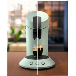 Machine A Café Dosette SENSEO ORIGINAL+ Philips CSA210/23, Booster D'arômes, Crema Plus (mousse Plus Dense), 1 Ou 2 Tasses, Me -Machine À Café 67241258 3