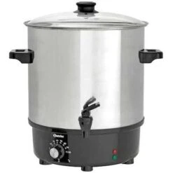 Marmite Vin Chaud & Stérilisateur Conserve - 25 L