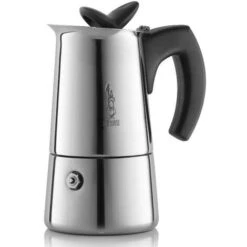 BIALETTI - Cafetière Musa Induction 4 Tasses Inox