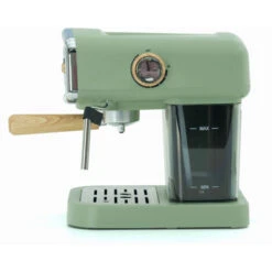Machine à Café Espresso Caprizze Kai 1050W 15 Bars Semi-automatique Capacité 5 Tasses De Café Avec Vaporisateur Couleur Vert Mat -Machine À Café 76445869 5