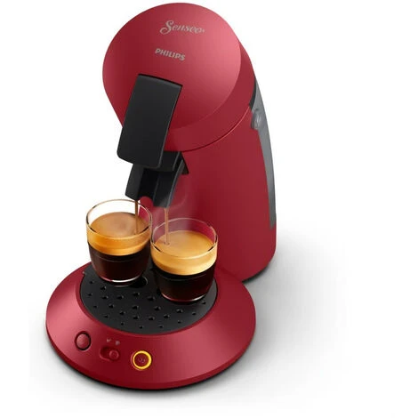 Machine A Café A Dosettes PHILIPS Senseo Original Plus CSA210/91 - Rouge 4 Machine A Café A Dosettes PHILIPS Senseo Original Plus CSA210/91 - Rouge – Image 2