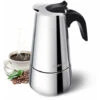 450ml Acier Inoxydable Moka Espresso Cafetière Percolateur Cuisinière 10 -Machine À Café 91686653 1