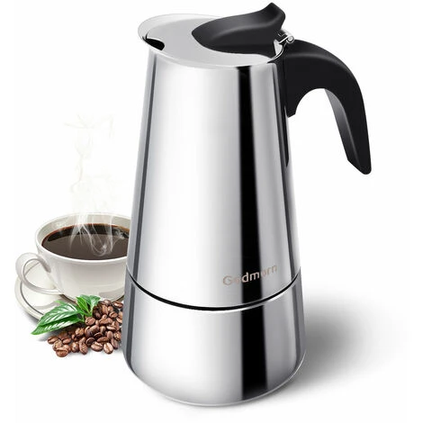 450ml Acier Inoxydable Moka Espresso Cafetière Percolateur Cuisinière 10 3 450ml Acier Inoxydable Moka Espresso Cafetière Percolateur Cuisinière 10