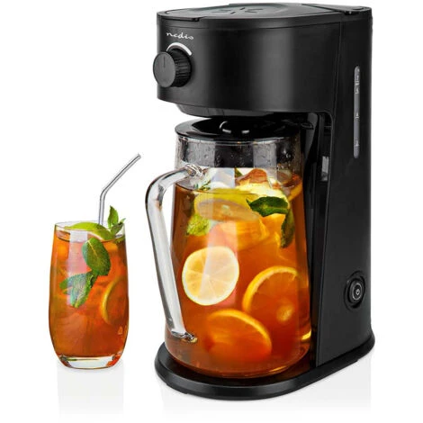 NEDIS Machine à Café Et à Thé Glacés Filtre A Café 2.5 L 6 Tasses Noir 3 NEDIS Machine à Café Et à Thé Glacés Filtre A Café 2.5 L 6 Tasses Noir