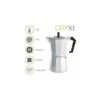 Cafetière En Aluminium 12 Tasses (600 Ml.) Classique -Machine À Café 94871976 1