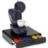 Générique KitchenBrothers Porte-capsules - Avec Tiroir - Dolce Gusto - 36 Capsules - Acier Inoxydable - Noir -Machine À Café 96932337 1